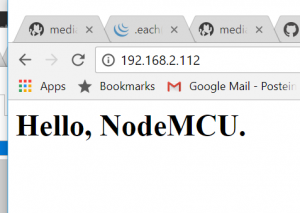 Allererste Gehversuche mit dem ESP8266- / NodeMCU-Modul 17