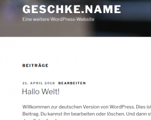 Howto: WordPress im Docker Swarm Mode mit Nginx-Proxy auf einem Host 8