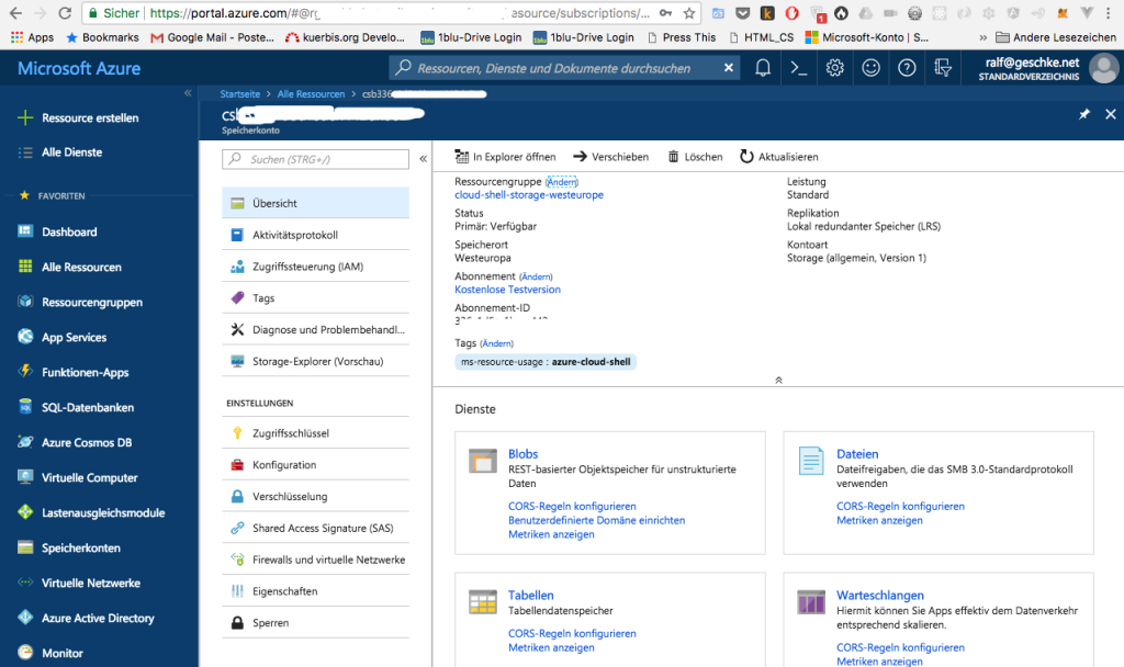 Microsoft Azure App Service: erster Test und Erfahrungen 2