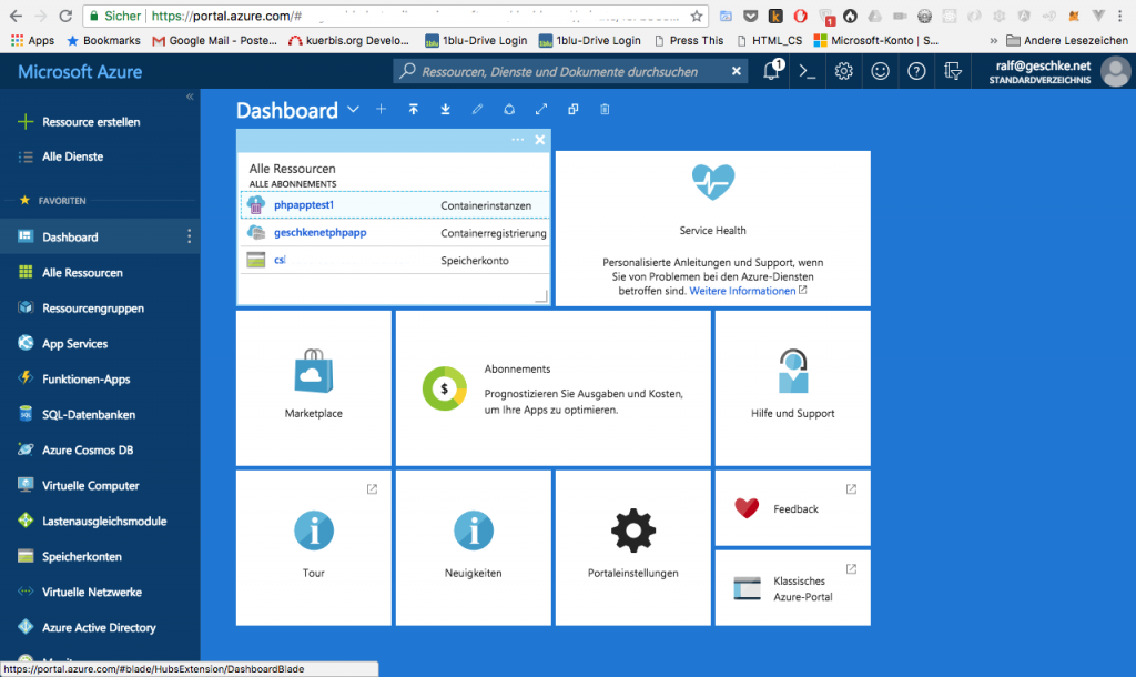 Microsoft Azure Container Instances: erste Eindrücke 3