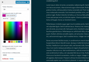 Integration des WordPress Color Pickers in die Widget-Admin-UI 6