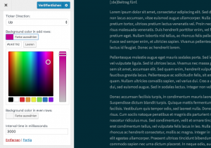 Integration des WordPress Color Pickers in die Widget-Admin-UI 2