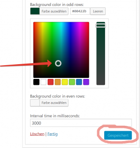 Integration des WordPress Color Pickers in die Widget-Admin-UI 11