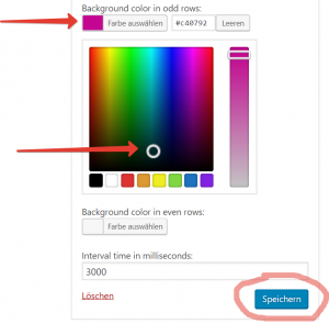 Integration des WordPress Color Pickers in die Widget-Admin-UI 12