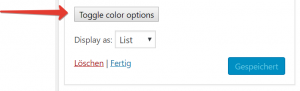 Integration des WordPress Color Pickers in die Widget-Admin-UI 7