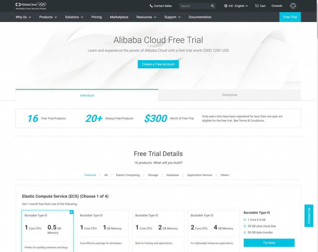 Cloud-Geschichten - Teil 2 - Alibaba und die 40 Services