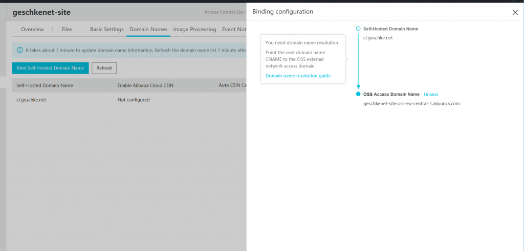 Cloud-Geschichten - Teil 5 - Hosting mit Object Storage Service (OSS) 8