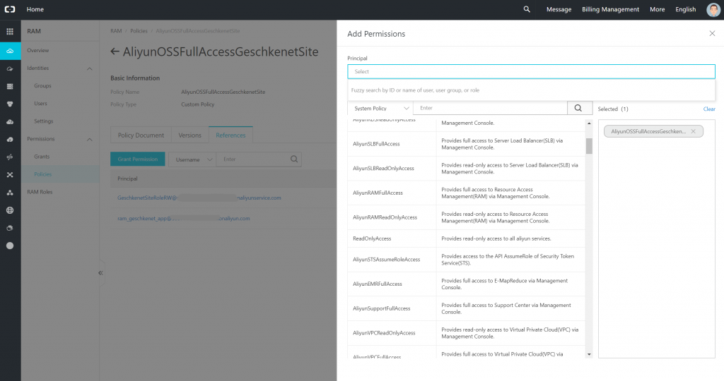 Cloud-Geschichten - Teil 4 - Mit RAM und CLI in OSS 23