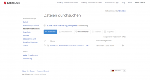 WordPress-Backups mit BackWPup auf Backblaze B2 (ergo S3-Speicher) 9