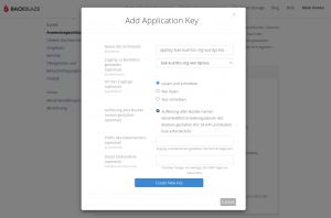 WordPress-Backups mit BackWPup auf Backblaze B2 (ergo S3-Speicher) 6