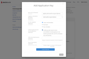 WordPress-Backups mit BackWPup auf Backblaze B2 (ergo S3-Speicher) 2