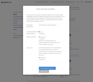 WordPress-Backups mit BackWPup auf Backblaze B2 (ergo S3-Speicher) 1