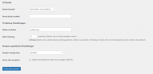 WordPress-Backups mit BackWPup auf Backblaze B2 (ergo S3-Speicher) 6